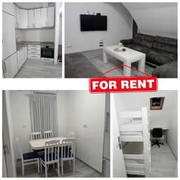 Квартира на год аренда в Подгорице, 2 спальни, цена 520 EUR