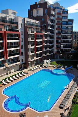 Аренда студии в центре Солнечного берега - только 30 EUR за ночь!